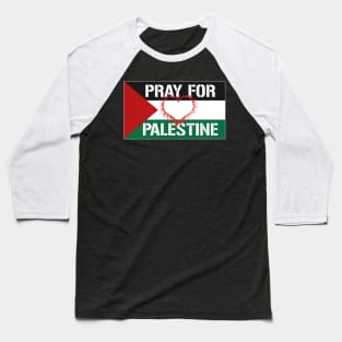 Pray for Palestine Baseball T-Shirt